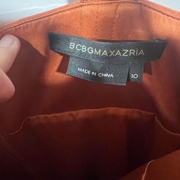 BCBGMaxAzria Orange Mini Dress - Picture 5 of 7